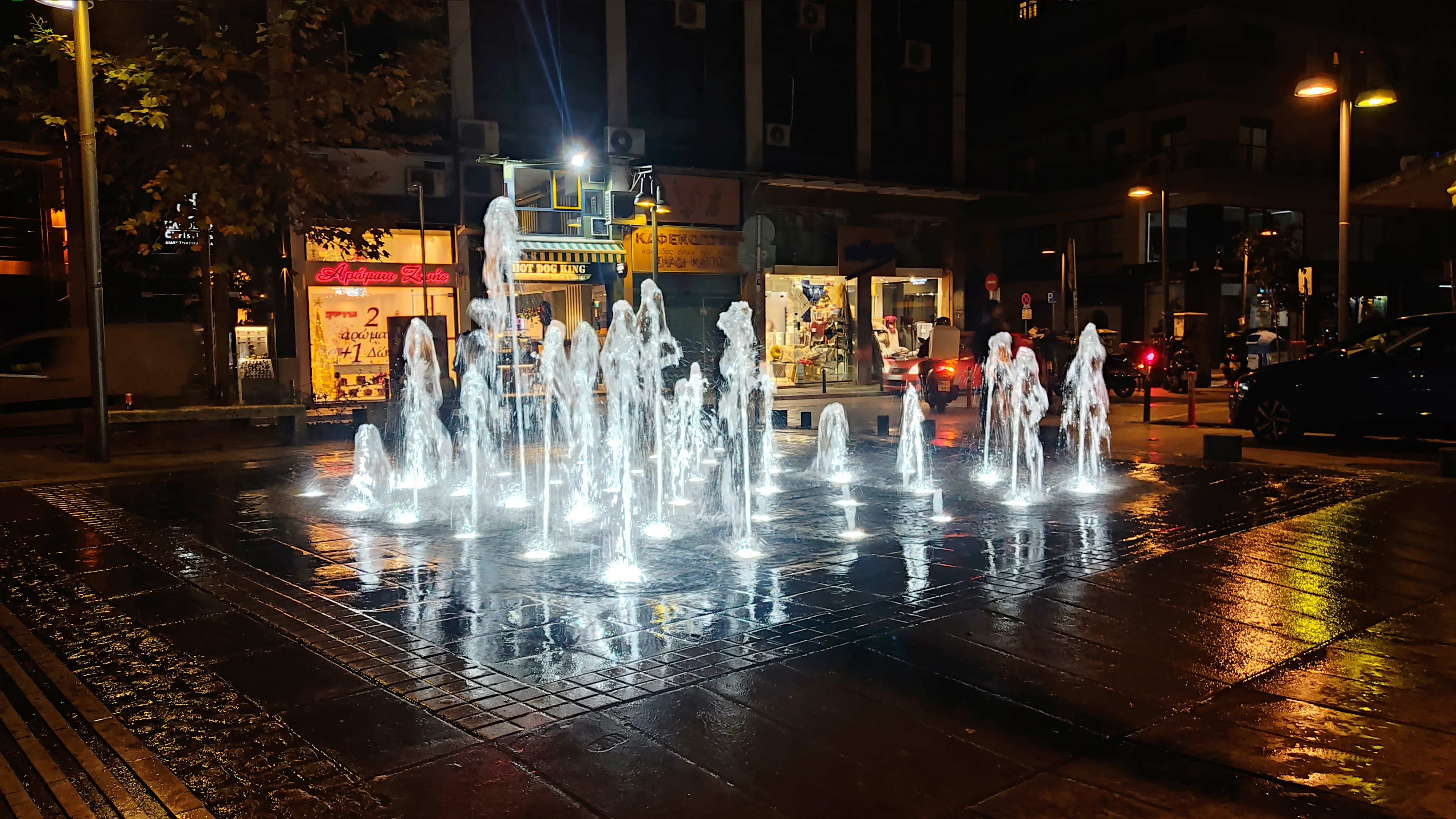 Valaoritou street fountain in Thessaloniki SKG