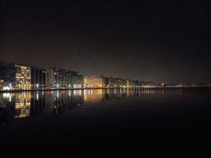 View of the city from Thessaloniki port