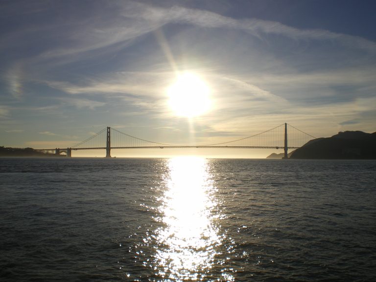 Sunset, Golden Gate Bridge, San Francisco