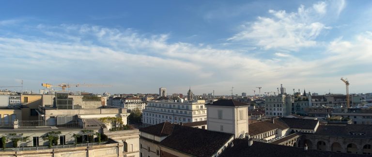 Rooftops,Milan,Italy