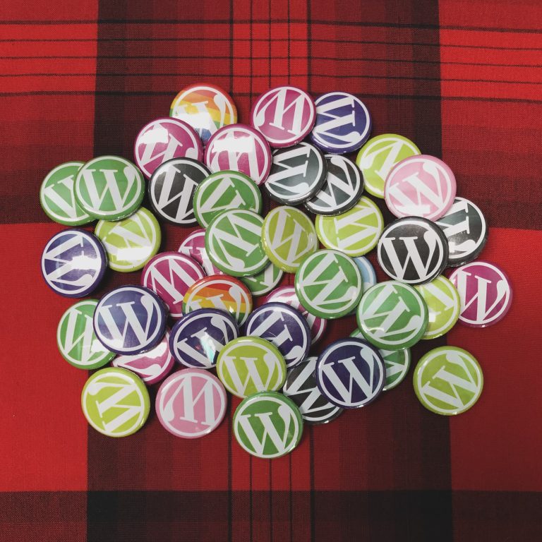 WordPress buttons