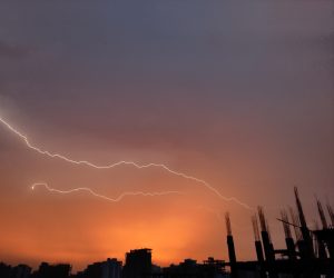 thunderstorm In The evening Light
