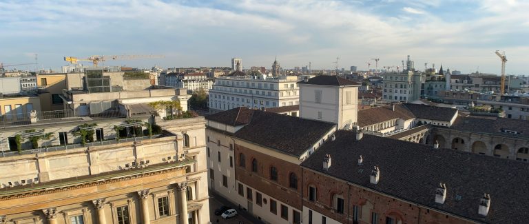 Rooftops,Milan,Italy