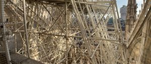 scaffolding, Duomo de Milano, Milan, italy, cathedral