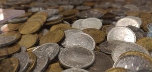 View larger photo: Coins (old Spanish pesetas)