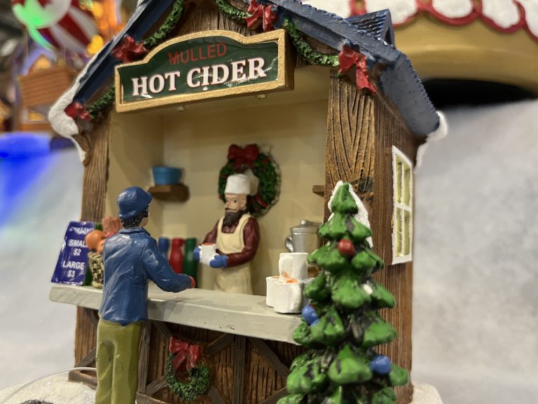 Cider stand diorama