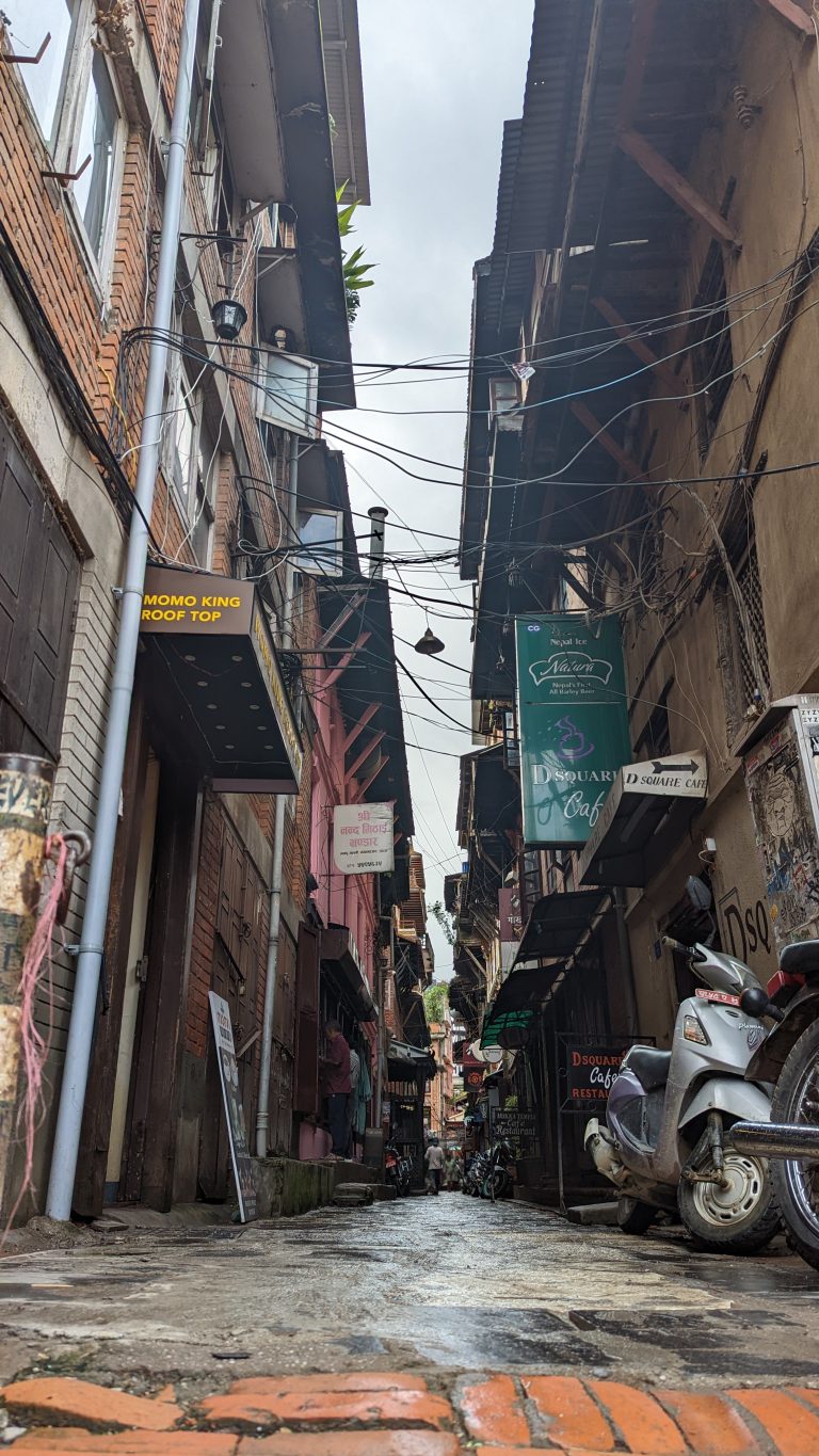 The serene streets of Patan Durbar Square, Kathmandu, Nepal. Once you get into one of these alleys, you won’t know how hours have passed. They make you feel lost, yet homely.