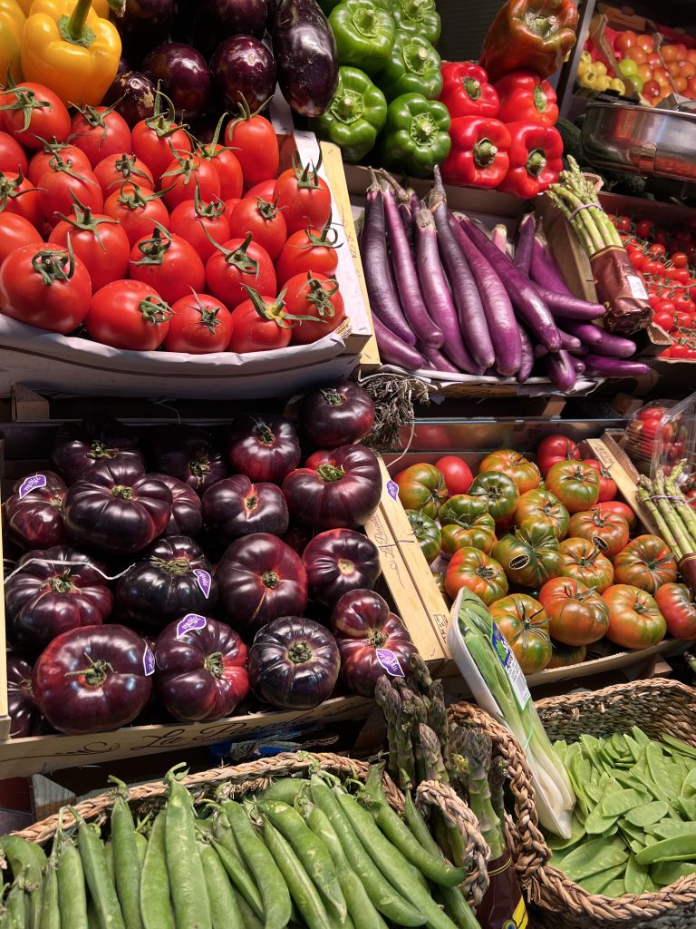 vegetables in beautiful spain