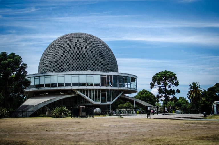 Photo of the planetarium in Buenos Aires, Argentina