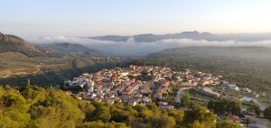 Little town in a valley