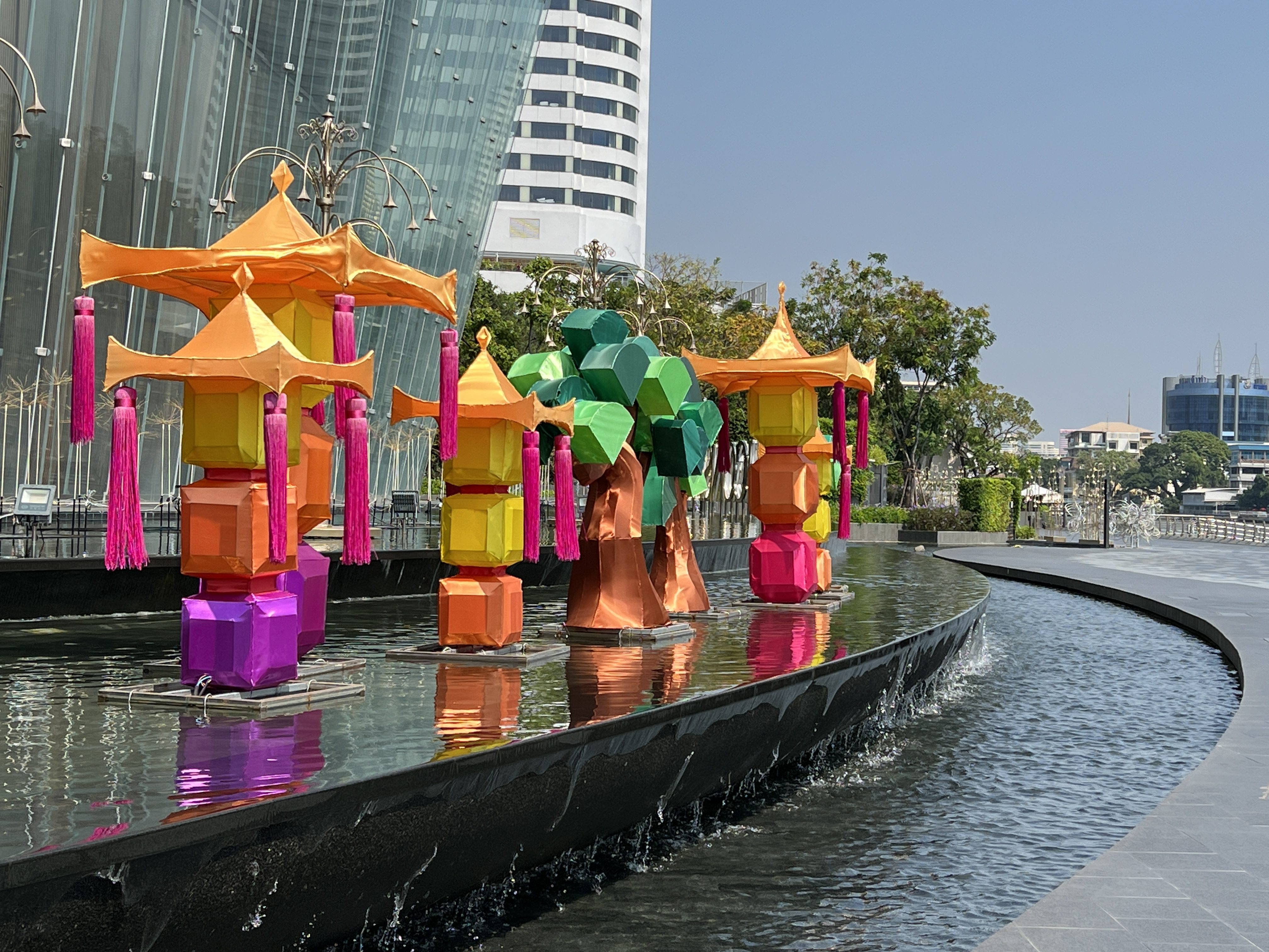 fountain, iconsiam, bangkok, thailand, wcasia