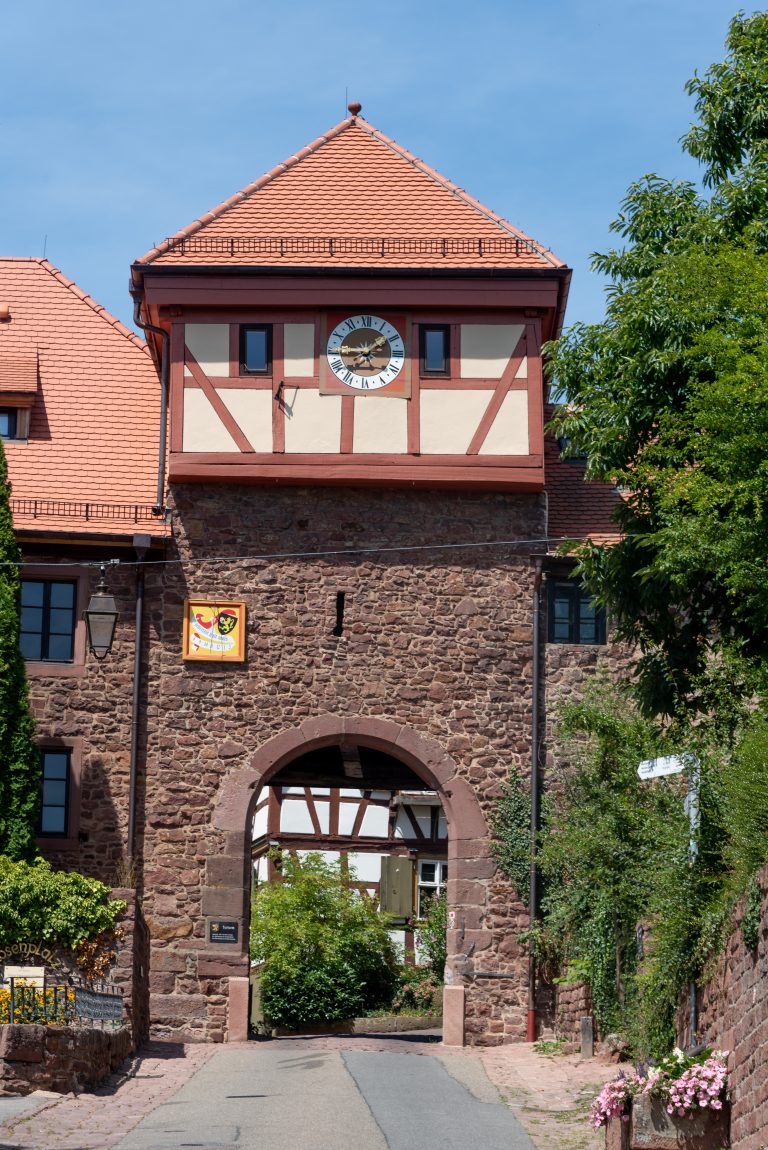 On the way to Dilsberg Castle, Neckargemünd, Germany