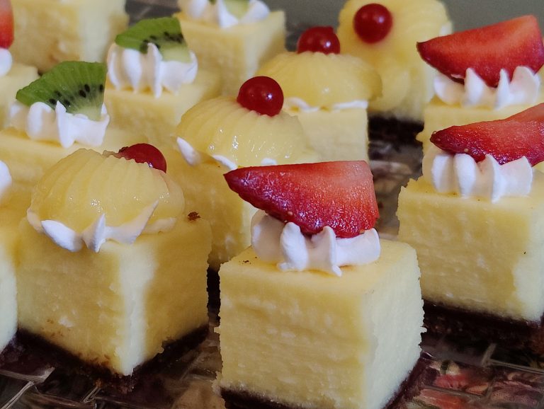 Colourful Fruit pastries