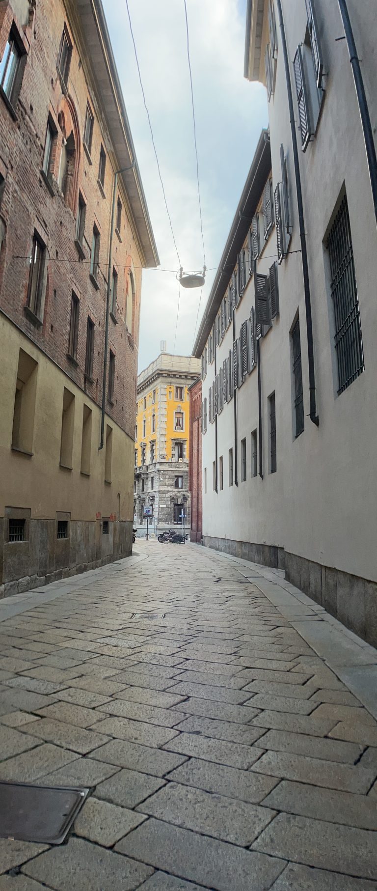 Milan city street, Italy