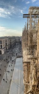 Street,Duomo de Milano, Milan, italy, cathedral