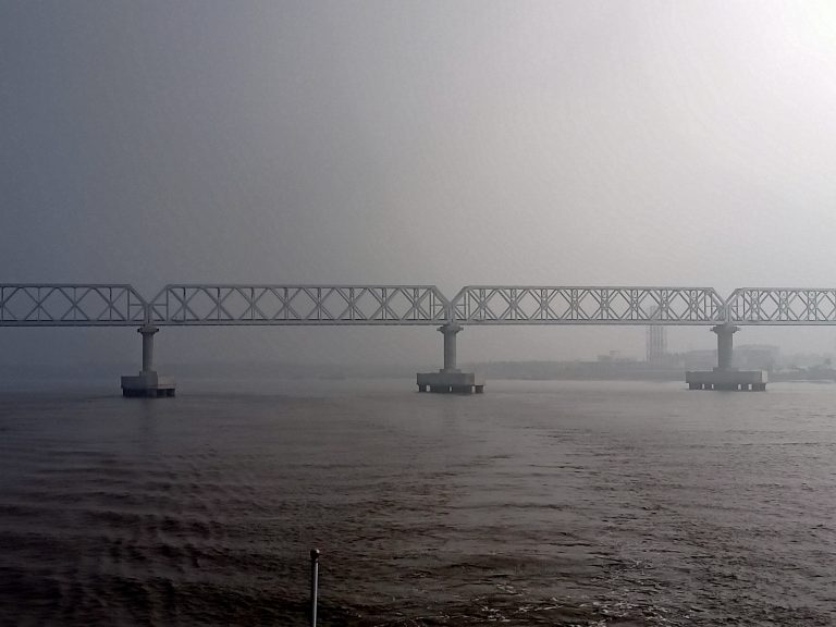 Rupsha Railway Bridge, Khulna, Bangladesh