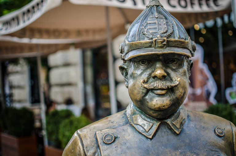 Statue in Budapest