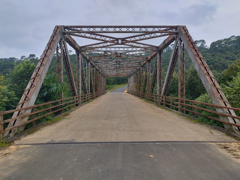 A bridge at Myrjai, Meghalaya