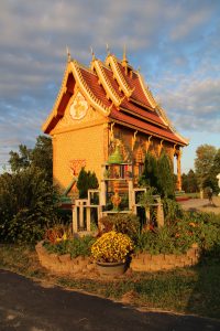 Wat Pa Lao Buddhadham, Buddhist Temple, Henrietta, New York, USA