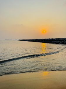 Sunset @ Koyilandy Fishing Harbour, Kerala, India