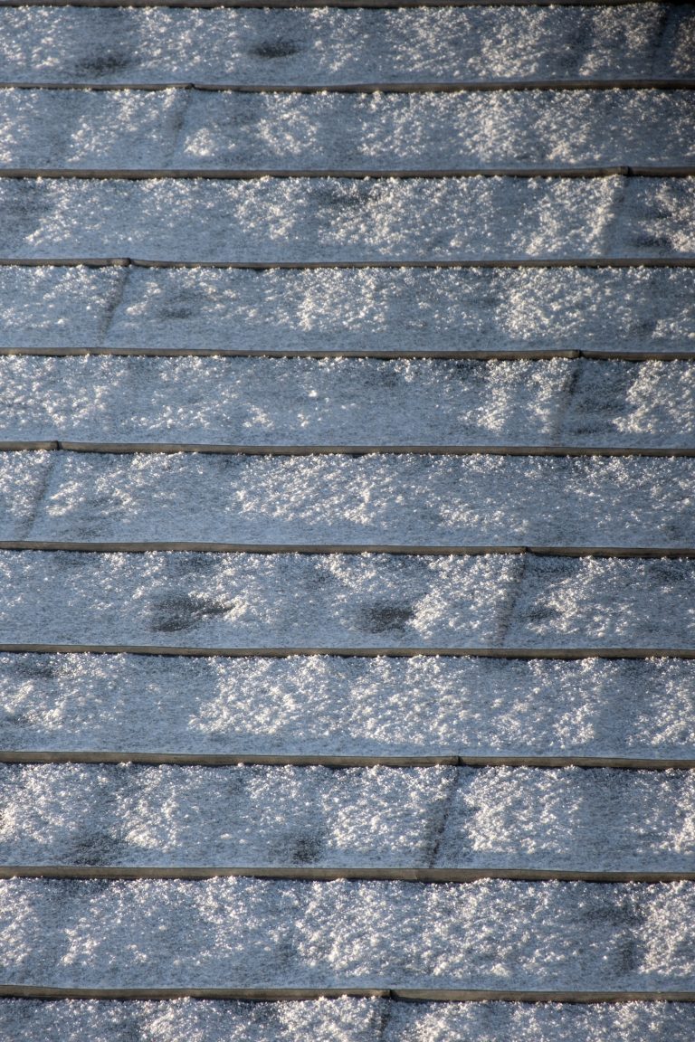 Snowy roof