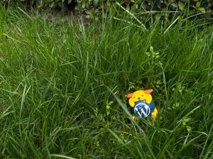 Nature Wapu Wallpaper Collection: Wapuu in Green Grass