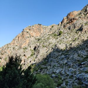 Rugged rocky mountains