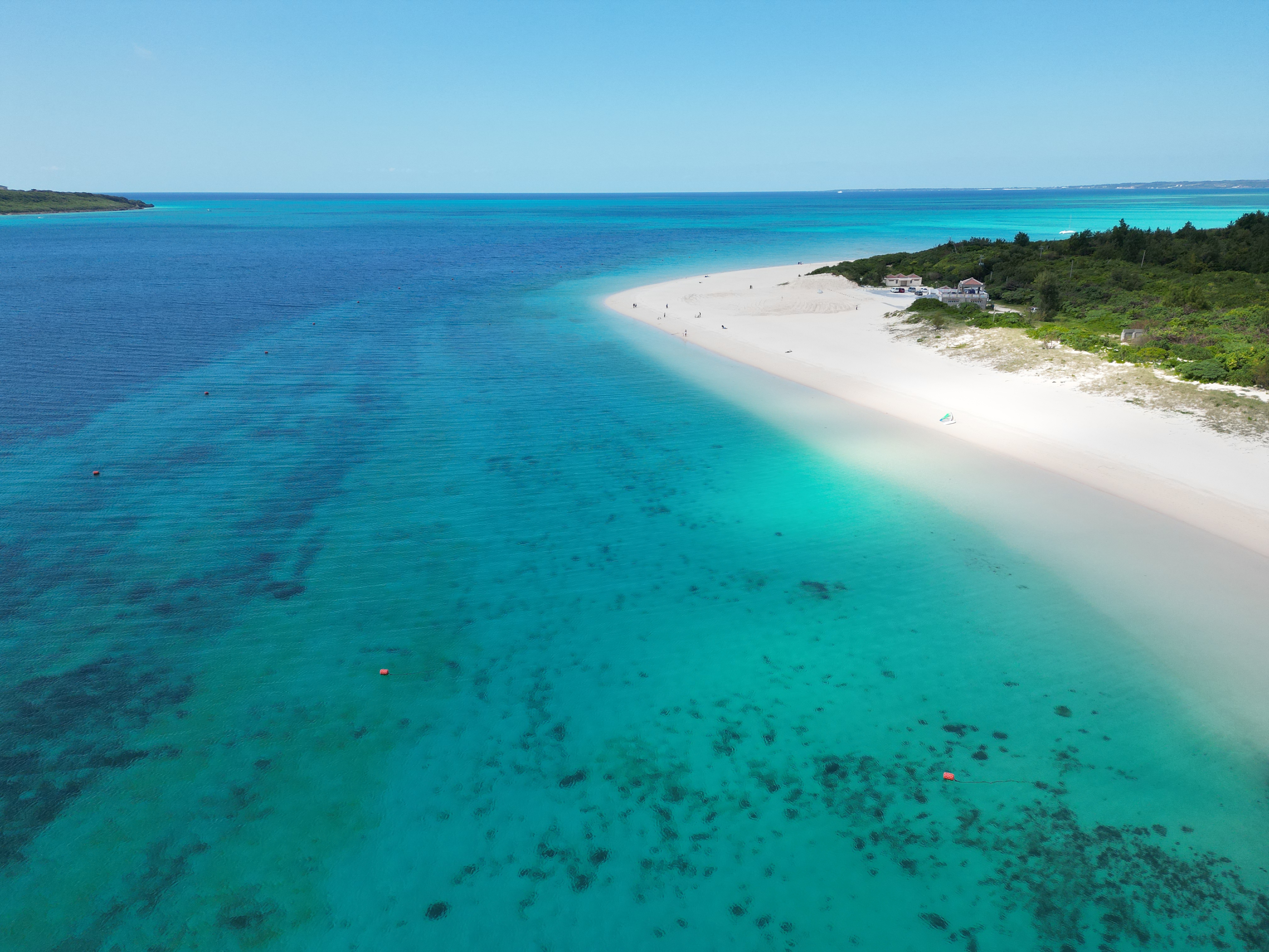 Beach in Miyako Island, Okinawa.