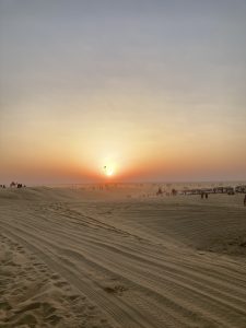 Desert Sunset View
