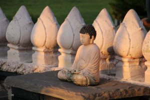 View larger photo: Buddha Statue, Wat Pa Lao Buddhadham, Buddhist Temple, Henrietta, New York, USA