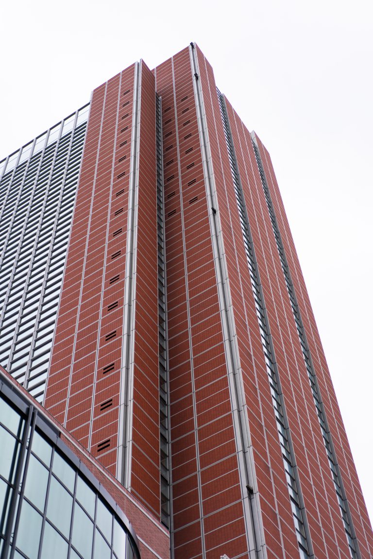 Carrot Tower (landmark) in Sangenjaya, Tokyo, Japan