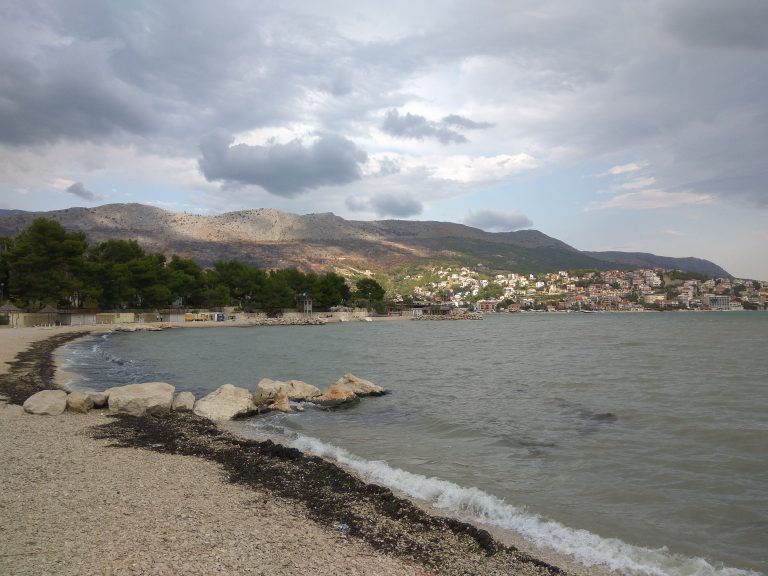 Stobre? beach. This photo was taken from Split, Croatia six years back.