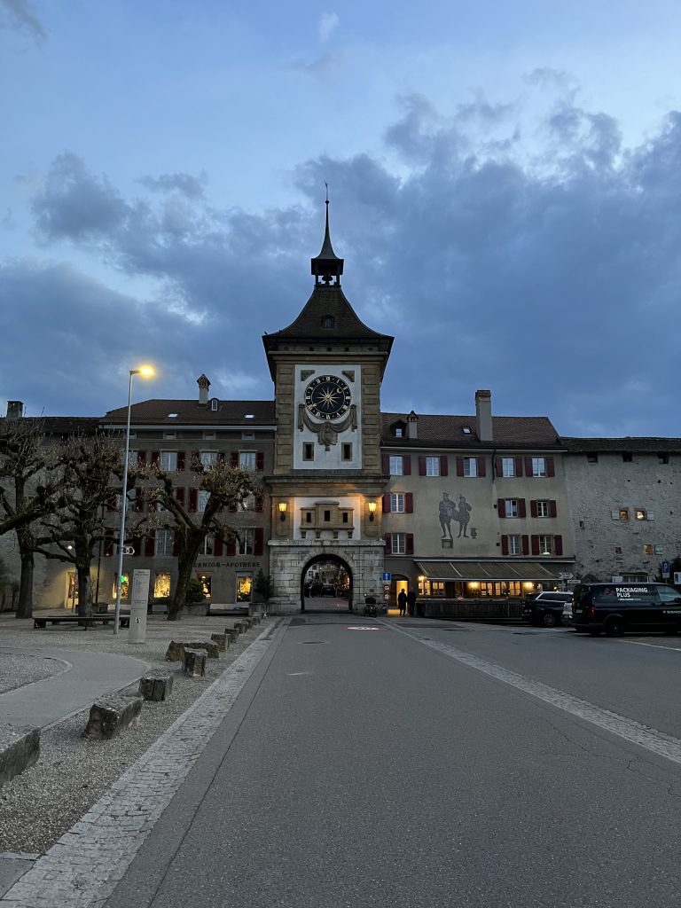 Murten/Morat by night