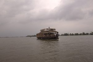 Boat at Kochi sea

