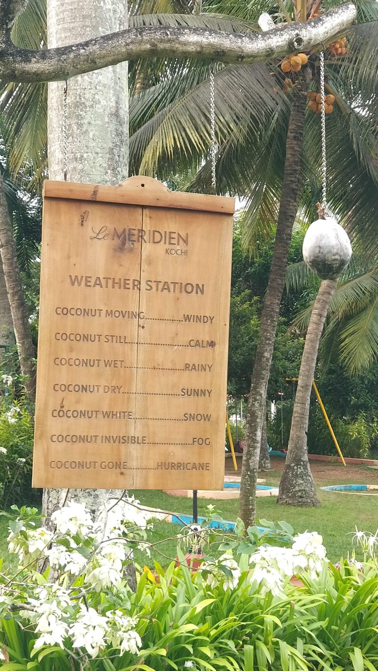 Weather Station in Le Meriden, Kochi