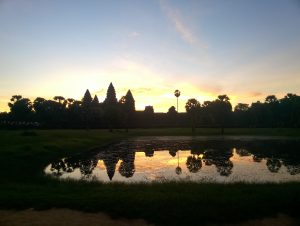 Angkor sunrise