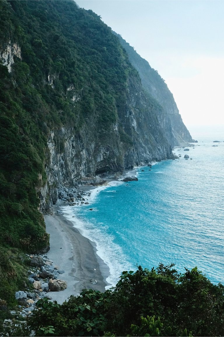 Qingshui Cliff in Hualien, Taiwan