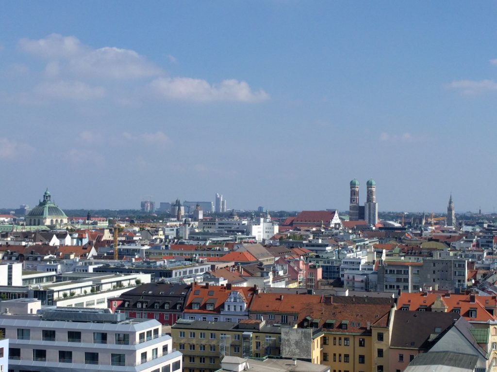 Munich, view from the tower of St. Paul