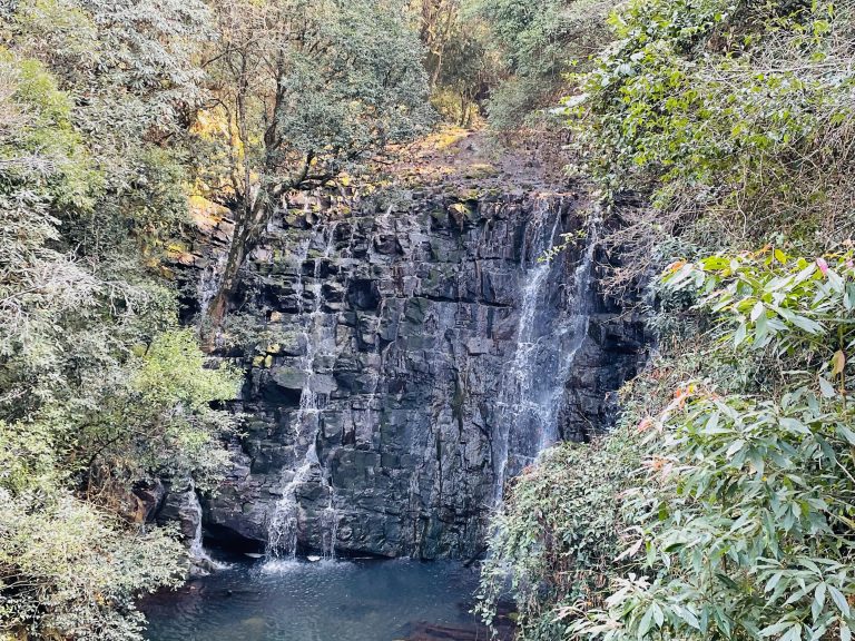 The first fall of Elephants falls. Shillong, Meghalaya, India.