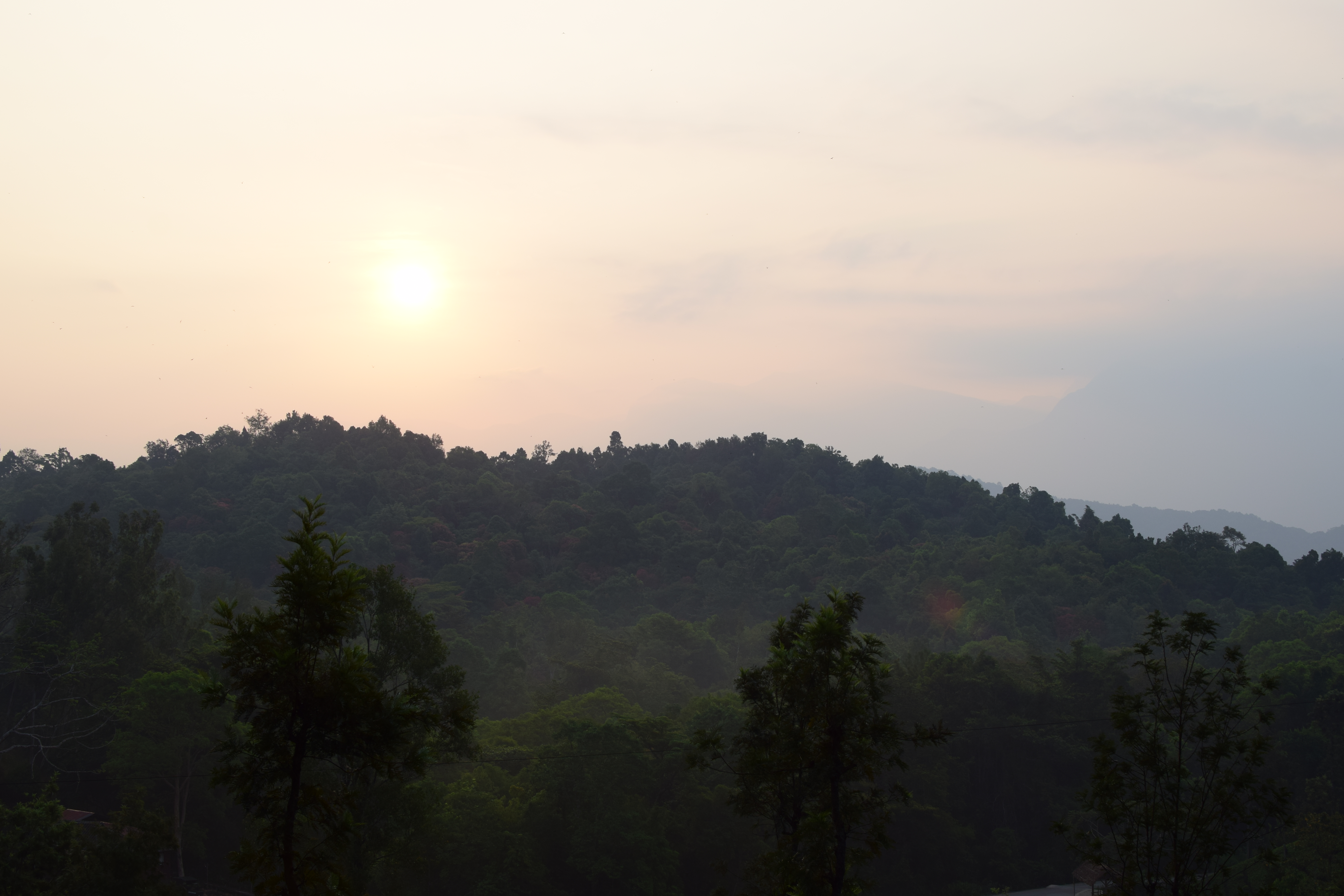 Sunrise at mountain