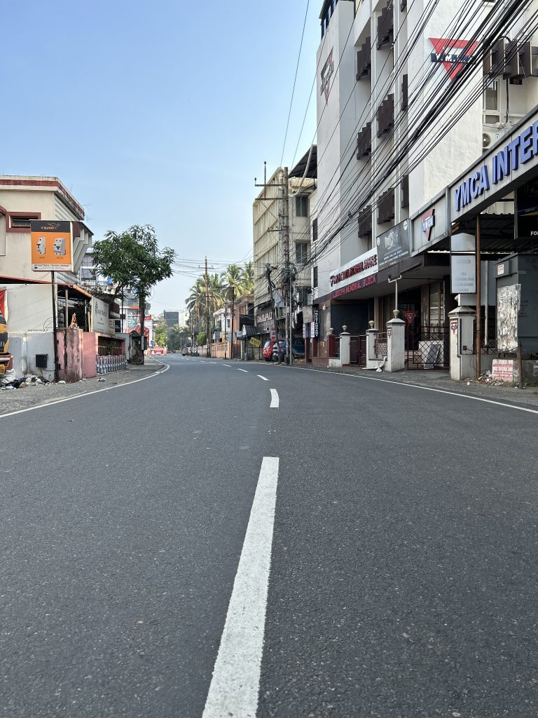 Clean Road towards WordCamp Kochi, Kerala, India #WCKochi, 2023