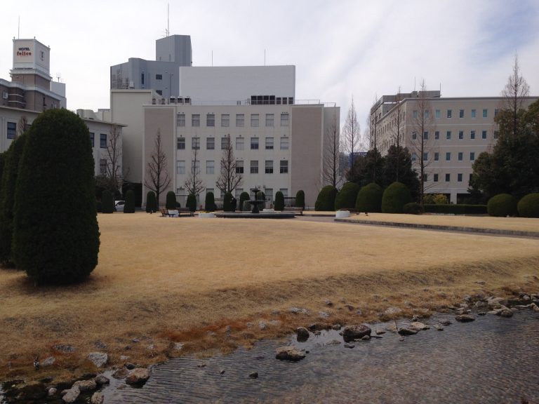 A city garden in Nagoya