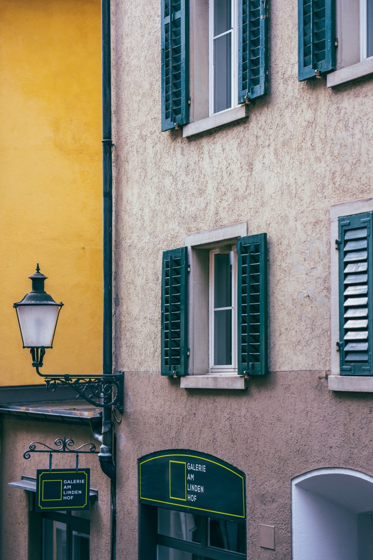 Zurich, Switzerland architecture, building, street light