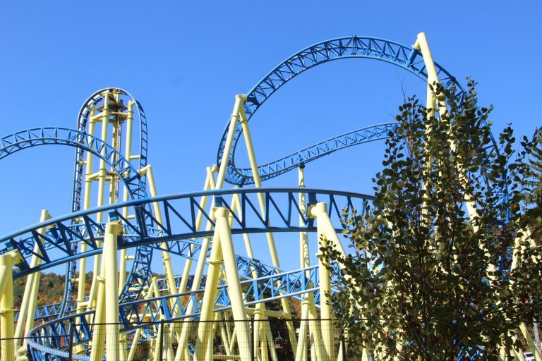 Roller Coaster, Seabreeze Park, Rochester, New York, USA