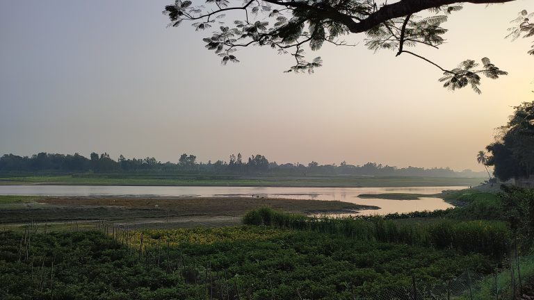 Evening time beside Matamuhuri River, Chakaria, Cox’s Bazar, Bangladesh.