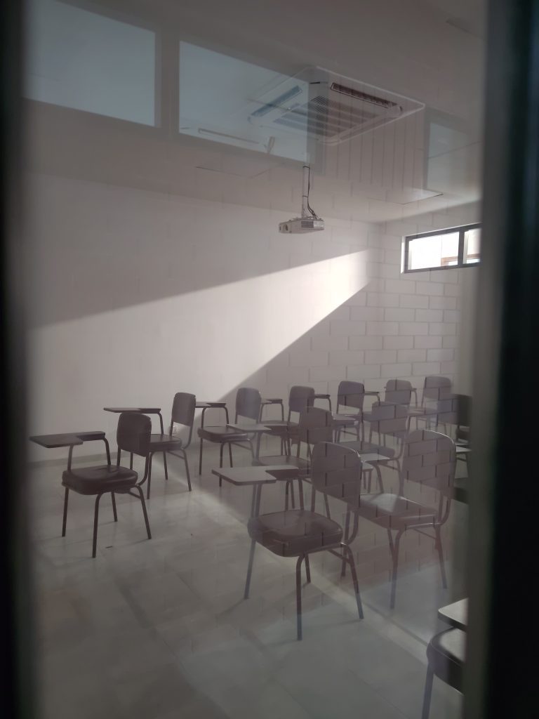 An Empty Classroom