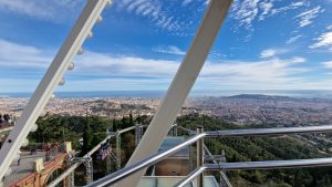 Views of Barcelona from Tibidabo