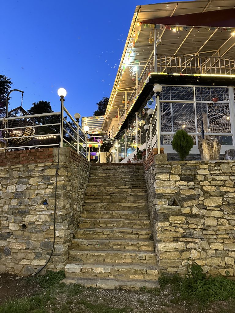 Stairs in a Resort