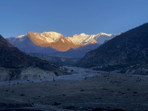 Throng peak and Lhotse himal, mountain range