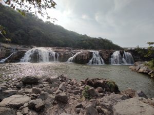 A lake named Dhari Khodiyar dam located at Dhari (Amreli) in Gujarat area in India.
